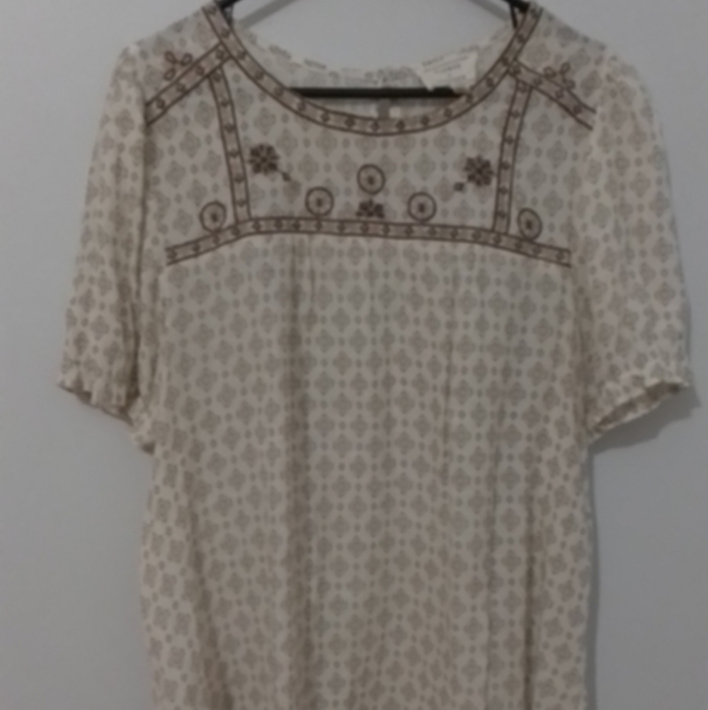Flower & Heather Top